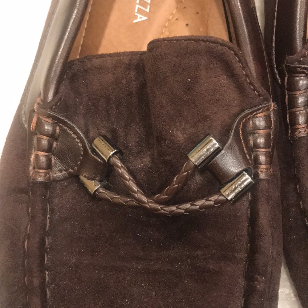 Andrew Fezza brown suede loafer, size 9.5 - Picture 3 of 7